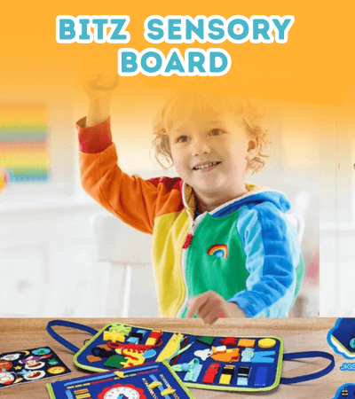 Montessori Busy Bitz Sensory Board