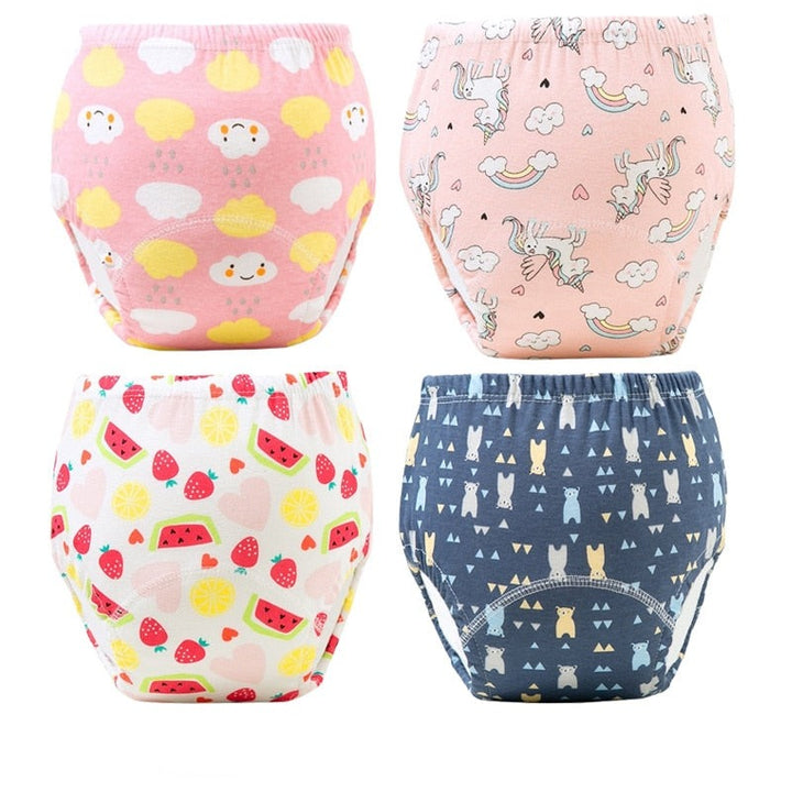 4 Pack Reusable Waterproof Bitz Baby Underwear