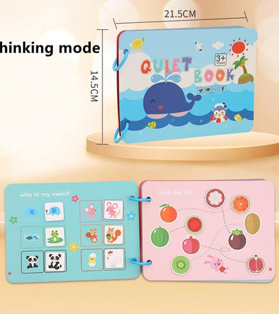 Educational Stick it Game Montessori Bitz Quiet Book - BITZ