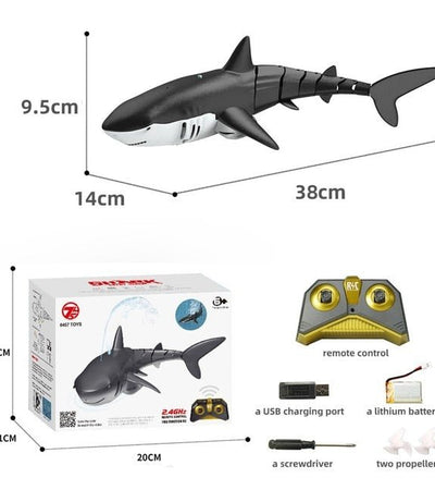 Remote Controlled Smart Bitz Shark Spray Water - BITZ